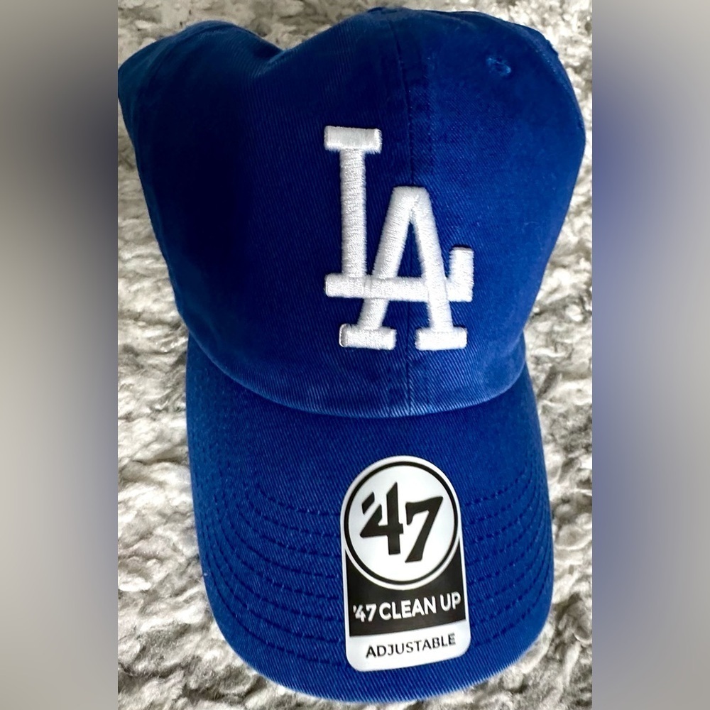 ‼️RARE‼️🎸’47🎸🔥NWT🔥Los Angeles Dodgers Baseball Cap - Picture 10 of 14